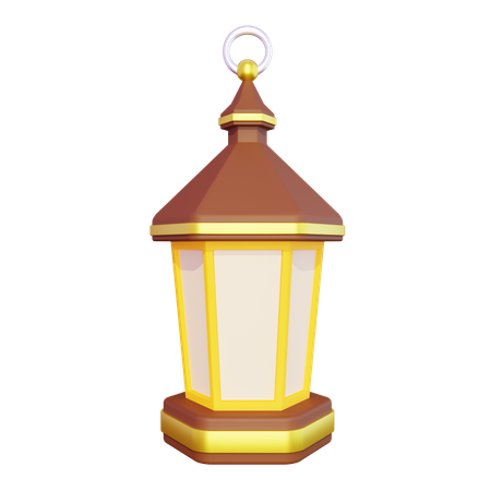 Arabic Lantern  3D Icon