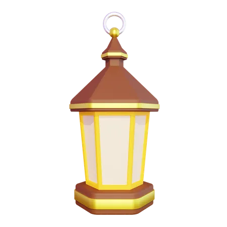 Arabic Lantern  3D Icon