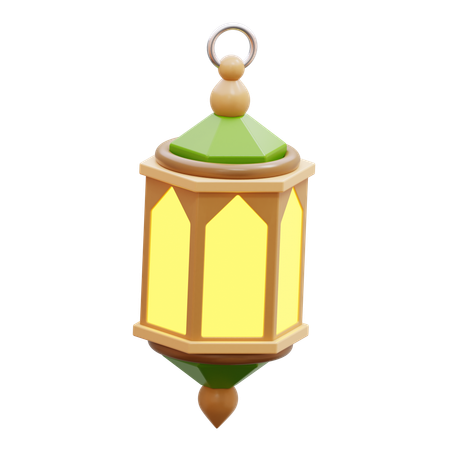 Arabic Lantern  3D Icon