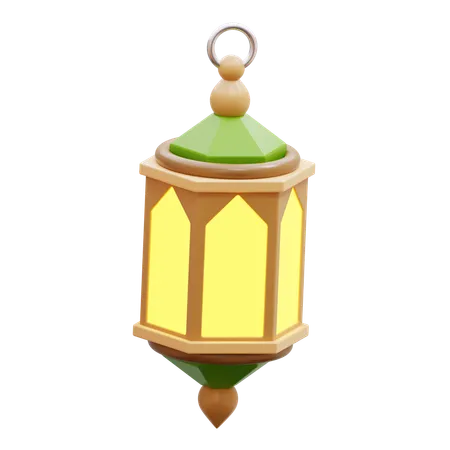 Arabic Lantern  3D Icon