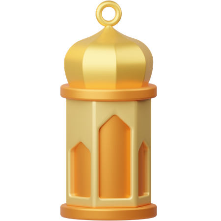 Arabic Lantern  3D Icon