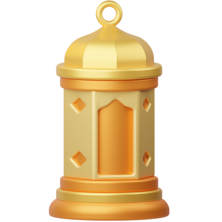 Arabic Lantern  3D Icon