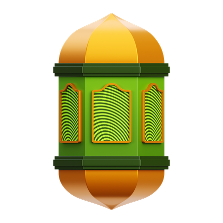 Arabic Lantern  3D Icon