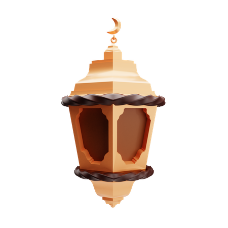 Arabic lantern  3D Icon