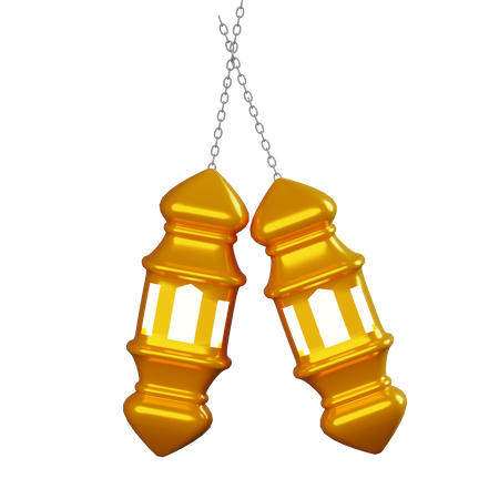 Arabic Lantern  3D Icon