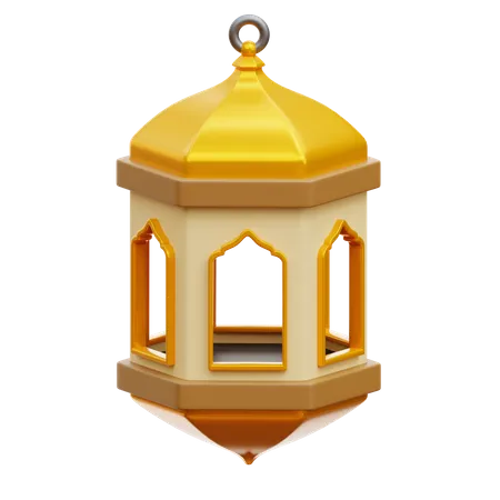 Arabic Lantern  3D Illustration