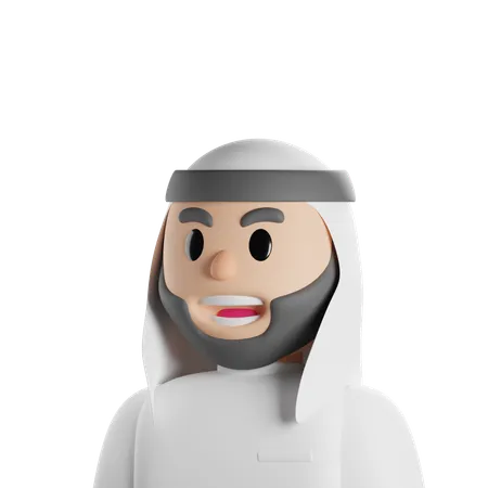 ARABIAN MAN AVATAR SPECIAL RAMADAN 3D Icon