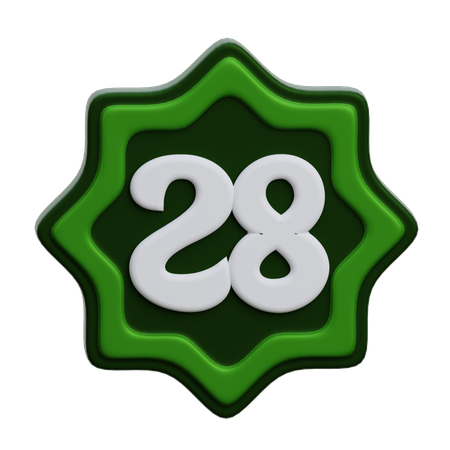 Arabic Number  3D Icon