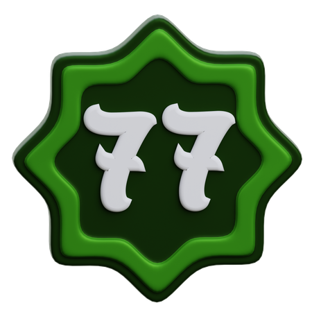 Arabic Number  3D Icon