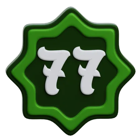 Arabic Number  3D Icon