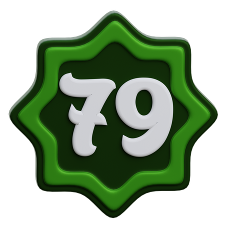 Arabic Number  3D Icon