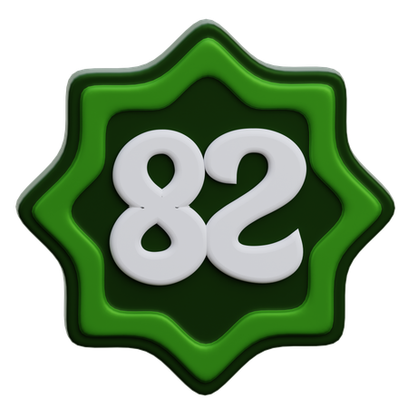 Arabic Number  3D Icon
