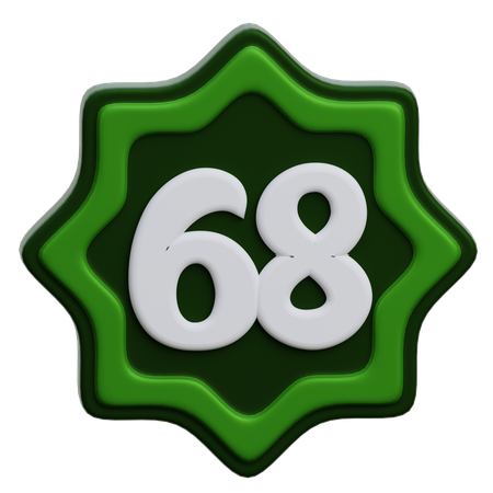 Arabic Number  3D Icon
