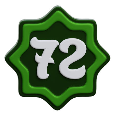 Arabic Number  3D Icon