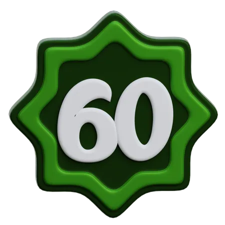 Arabic Number  3D Icon