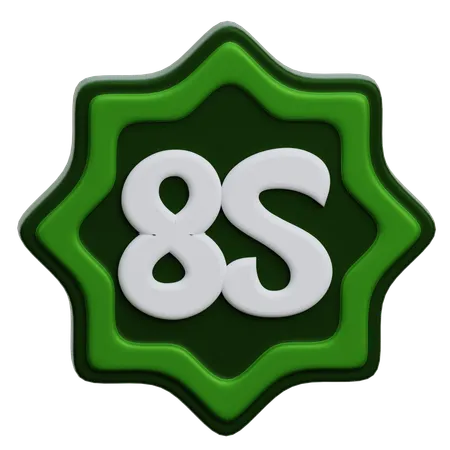 Arabic Number  3D Icon