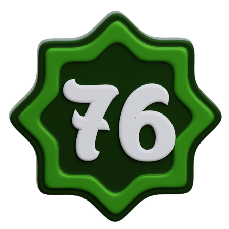 Arabic Number  3D Icon