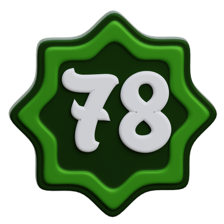 Arabic Number  3D Icon