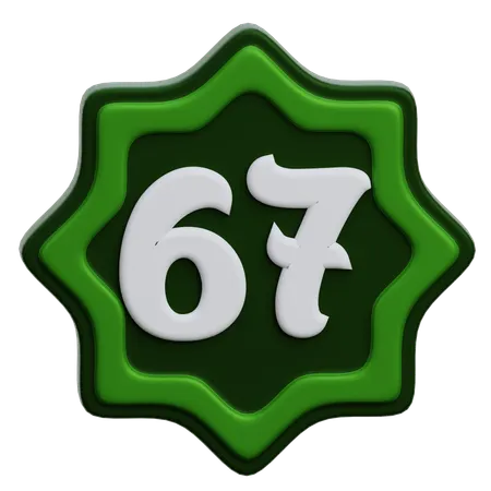 Arabic Number  3D Icon