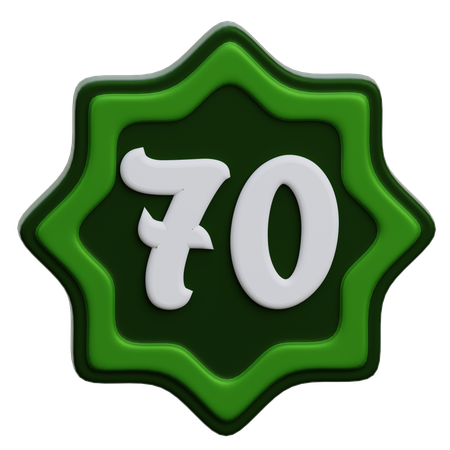 Arabic Number  3D Icon