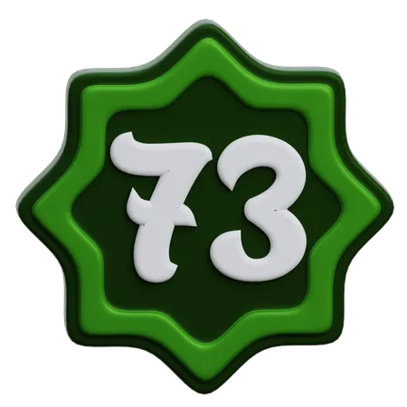 Arabic Number  3D Icon