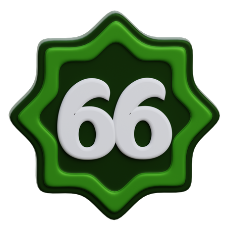 Arabic Number  3D Icon