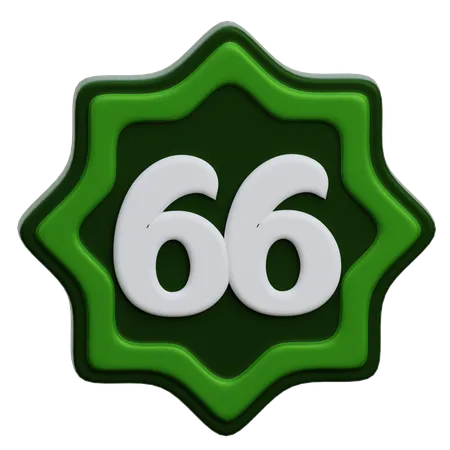 Arabic Number  3D Icon