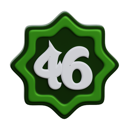 Arabic Number  3D Icon