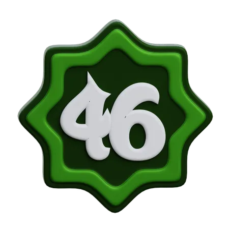 Arabic Number  3D Icon