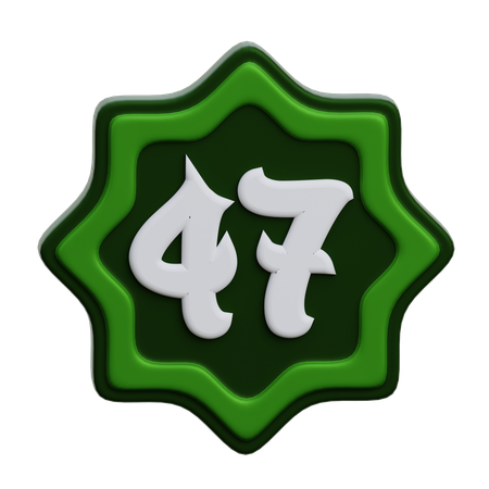 Arabic Number  3D Icon