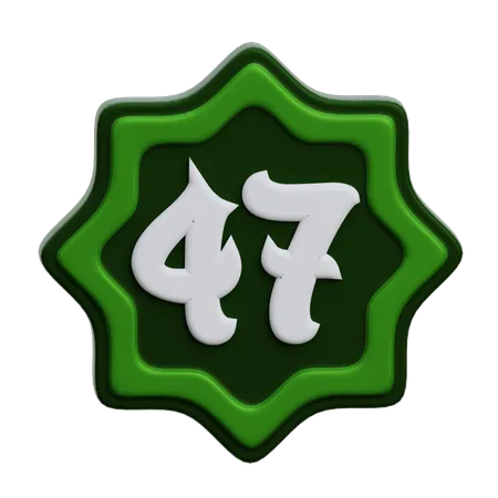 Arabic Number  3D Icon