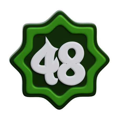 Arabic Number  3D Icon