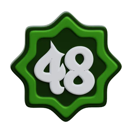 Arabic Number  3D Icon