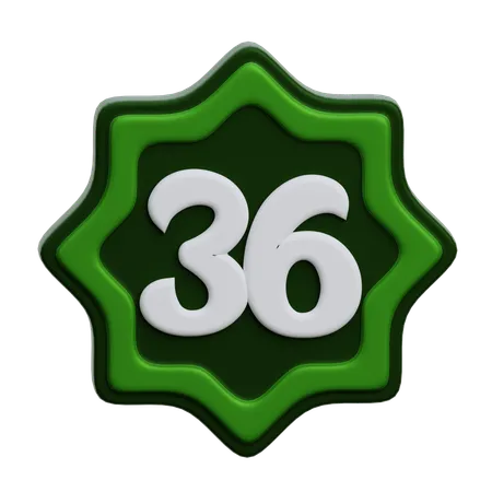 Arabic Number  3D Icon