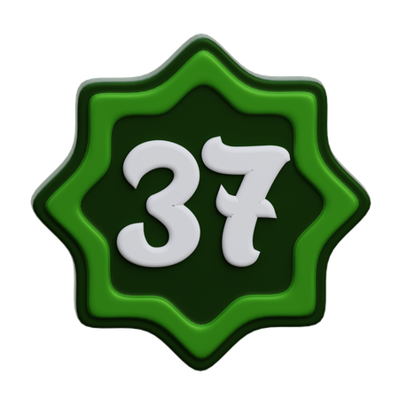 Arabic Number  3D Icon