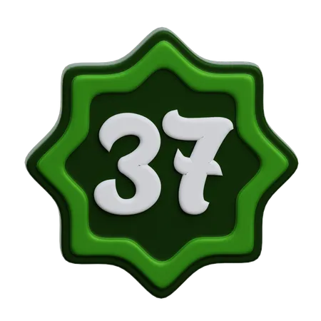 Arabic Number  3D Icon