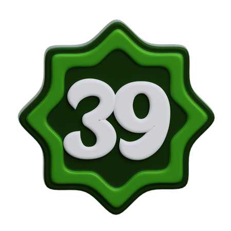 Arabic Number  3D Icon