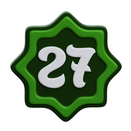 Arabic Number  3D Icon