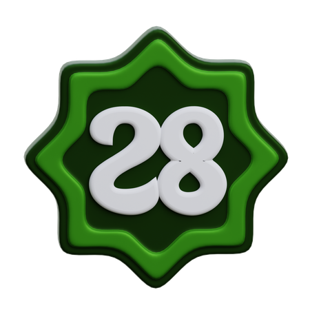 Arabic Number  3D Icon