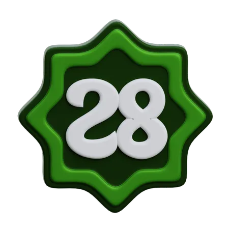 Arabic Number  3D Icon