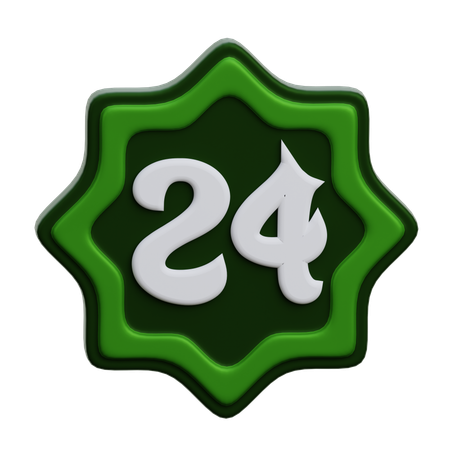 Arabic Number  3D Icon