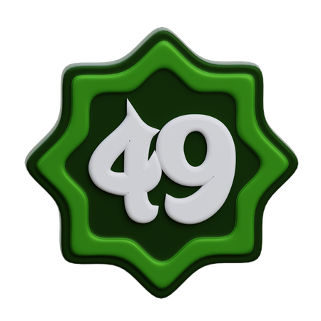 Arabic Number  3D Icon