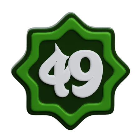 Arabic Number  3D Icon