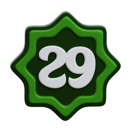 Arabic Number  3D Icon