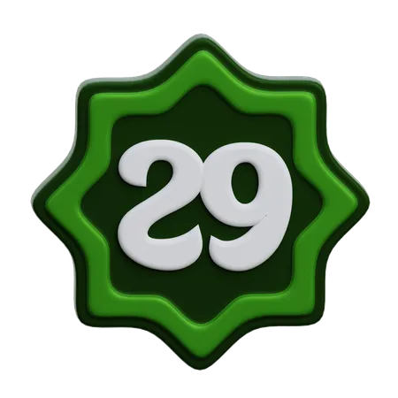 Arabic Number  3D Icon