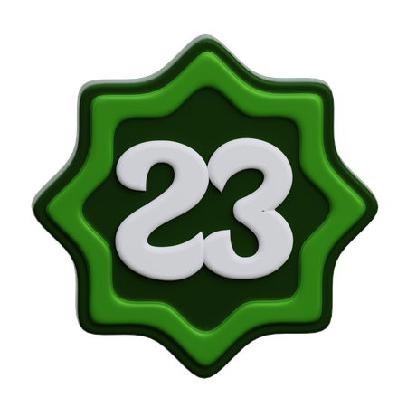 Arabic Number  3D Icon