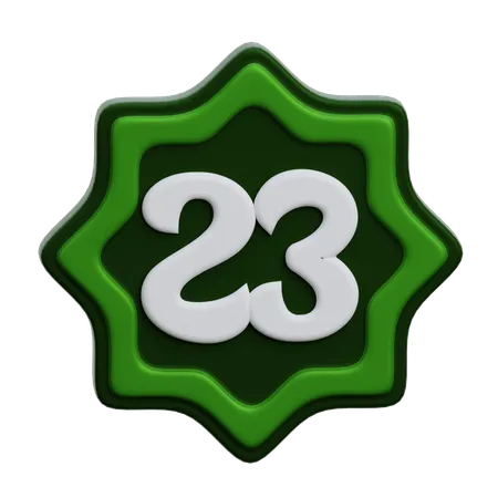 Arabic Number  3D Icon