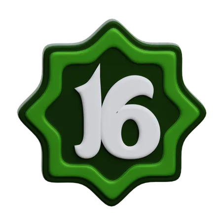 Arabic Number  3D Icon