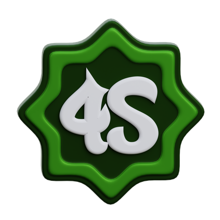 Arabic Number  3D Icon