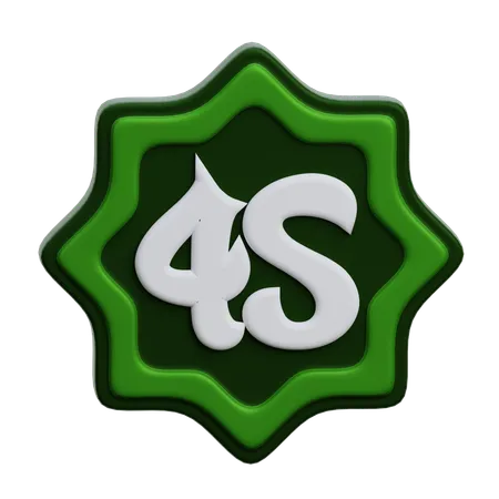 Arabic Number  3D Icon